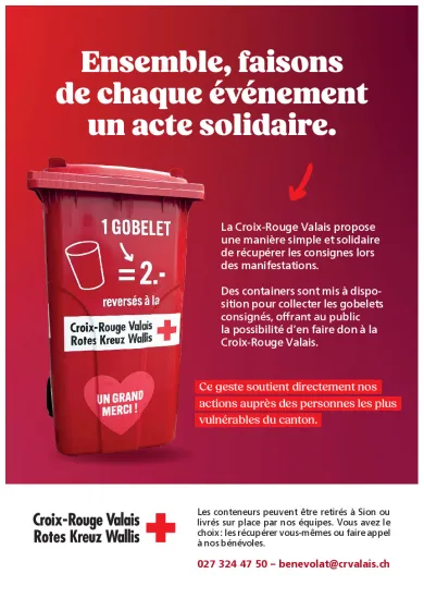 Flyer consignes containers
